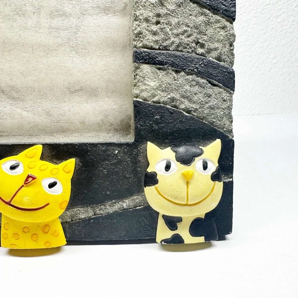 Slate 3D Cat Picture Frame